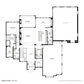 Rendering of the main floor of a custom home with a great room, office, kitchen, bedroom, bathroom, dining area, and garage.