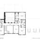 Black and white drawing of the second floor of a house with bedrooms and loft.