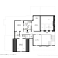 A view of the second floor of a custom home plan drawn in a blueprint.